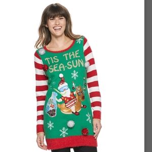 US Sweater Christmas Pullover Tunic